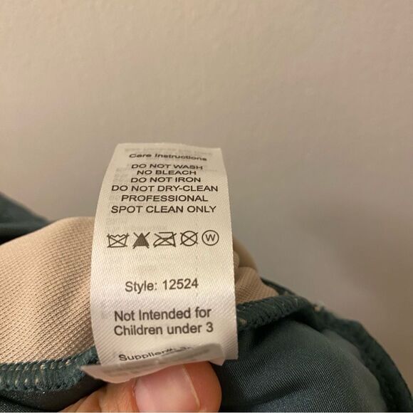 Weissman Dance Costume sage green tulle tutu appliqué Hear You Me 12524 IC 7/8 - Picture 5 of 10